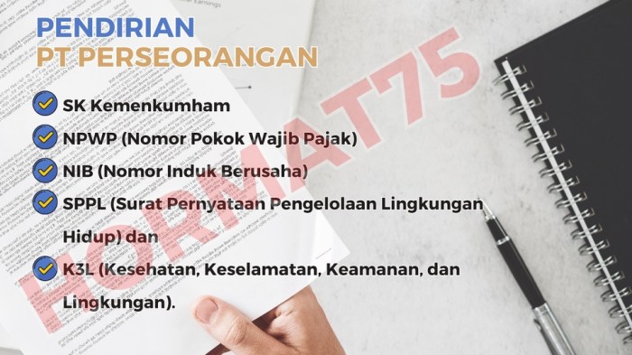 Apa saja tahapan yang harus dilalui untuk mendirikan PT di Soreang?