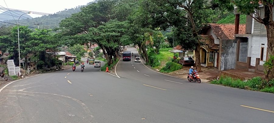 Nagreg jalur lingkar mudik tergantung dibuka arah polisi kabupaten kendaraan memadati kawasan raya antrean republika