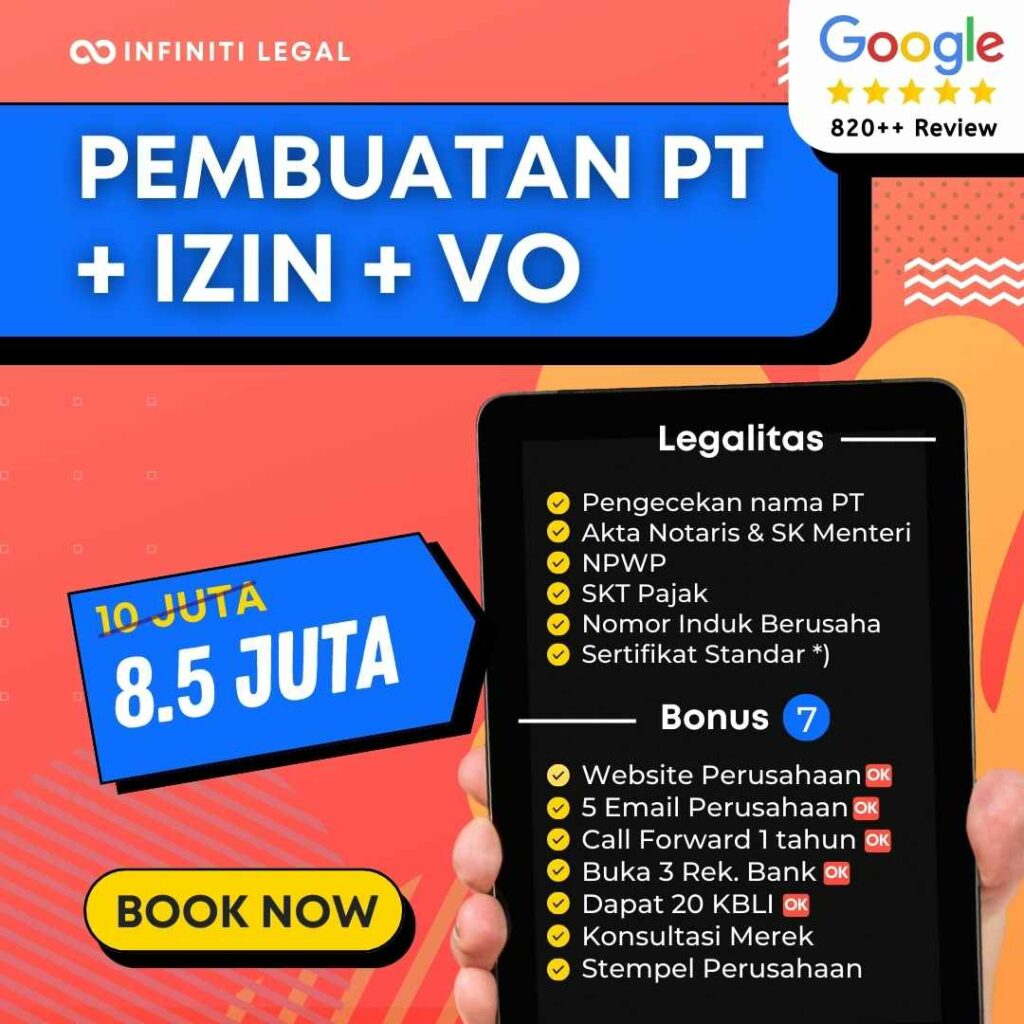 Cara buat PT online di Cilandak