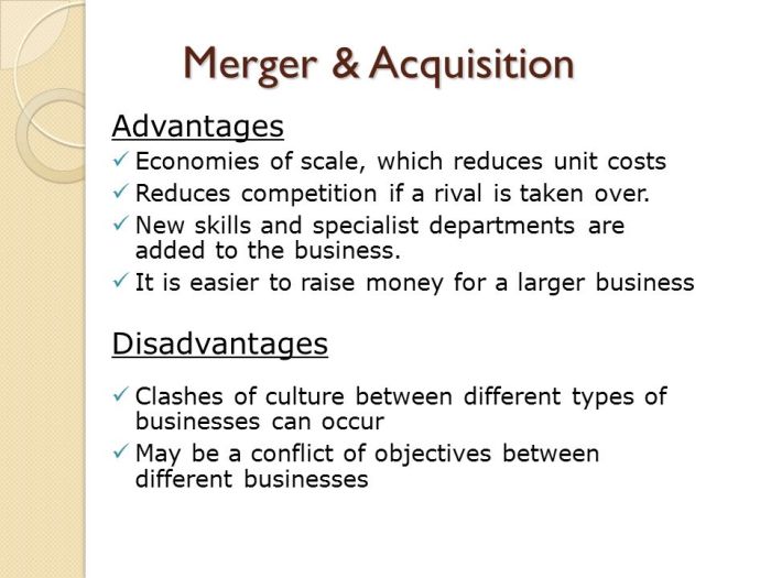 Apa saja keuntungan dan kerugian melakukan merger atau akuisisi?